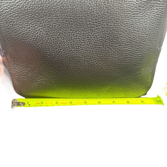Cuyana Black Pebbled Leather Convertible Backpack Tote 13” original design main image 10